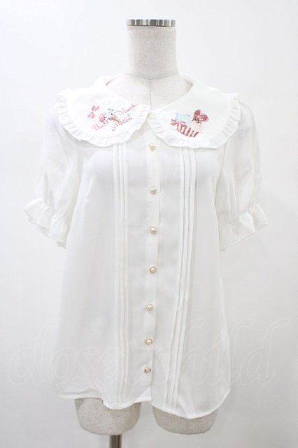 画像1: Amavel / Funny Bunny Icecreamブラウス Free オフ H-26-01-27-067-CA-BL-NS-ZH (1)