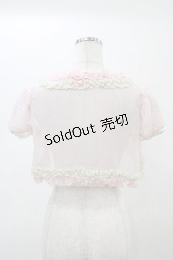 画像2: Angelic Pretty / しゃぼん玉ボレロ Free ピンク H-26-01-27-068-AP-TO-NS-ZH (2)