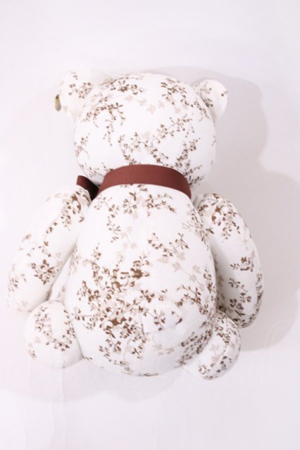 画像2: F i.n.t / オリジナルテディベア  アイボリー/ブラウン H-26-01-27-1006-CA-ZA-NS-ZH (2)