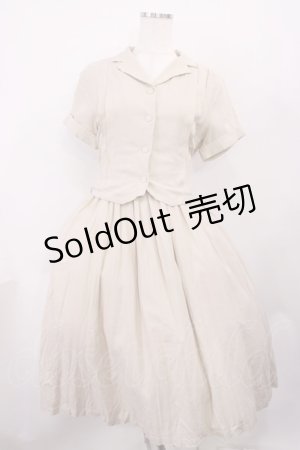 画像: F i.n.t / バックリボンドッキングシャツワンピース Free BEIGE H-26-01-27-1022-CA-OP-NS-ZH