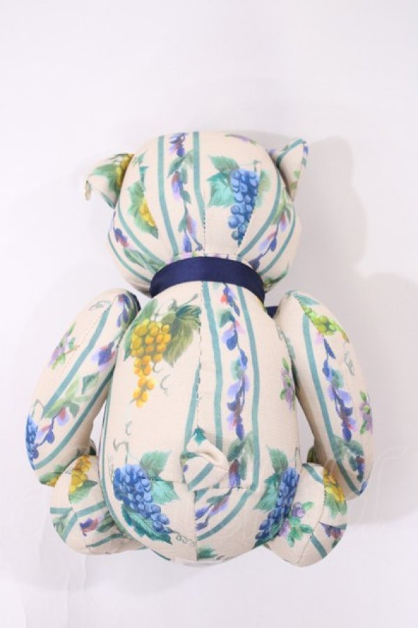 画像2: F i.n.t / オリジナルテディベア  アイボリー/フルーツ H-26-01-27-1003-CA-ZA-NS-ZH (2)