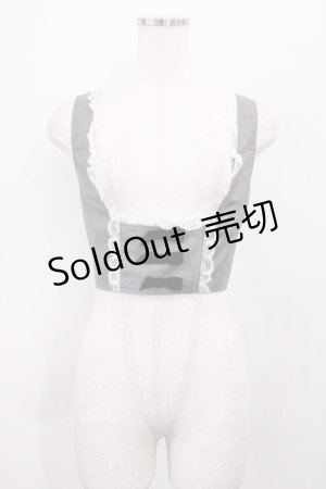 画像: Ank Rouge / 3つリボンベスト M グレー H-26-01-27-1030-CA-TO-NS-ZH