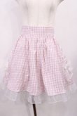 画像1: Ank Rouge / スピンドルギンガムスカート M ピンク H-26-01-27-1040-CA-SK-NS-ZH (1)