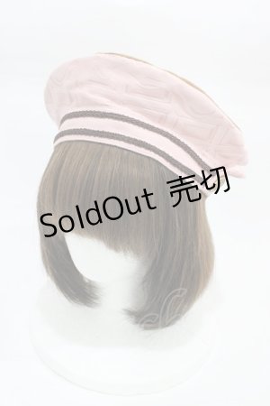 画像: Angelic Pretty / Melty Whip Chocolateベレー  ピンク H-26-01-27-010-AP-AC-NS-ZH