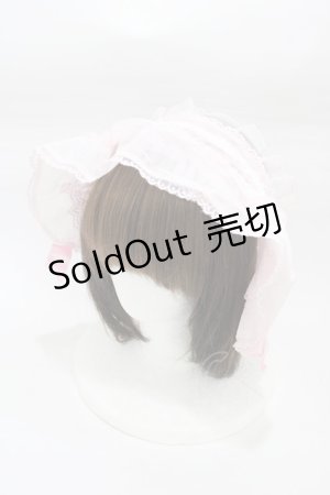 画像: Angelic Pretty / Bel Angeブリム付カチューシャ  ピンク H-26-01-27-012-AP-AC-NS-ZH