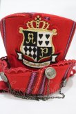 画像3: Angelic Pretty / クラシカルレジメンミニHat  ワイン H-26-01-27-001-AP-AC-NS-ZH (3)