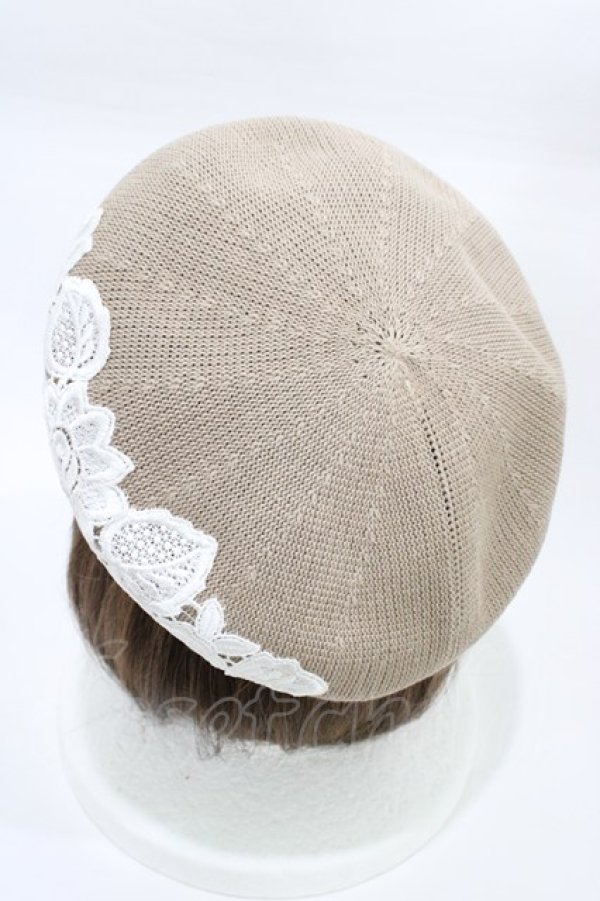 画像2: m petit by misako / TT*AMレースサーモベレー  ベージュ H-26-01-27-013-LO-AC-NS-ZH (2)