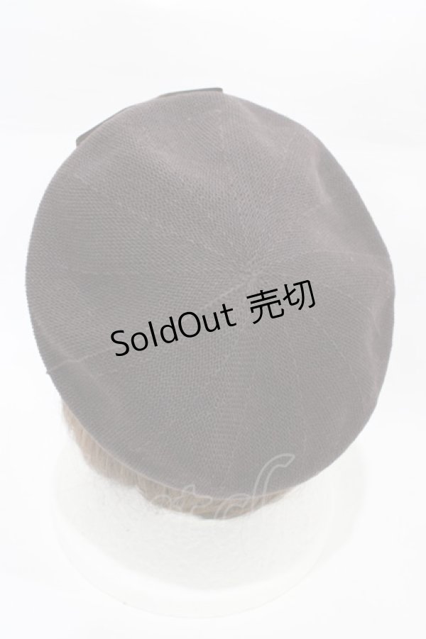 画像2: m petit by misako / NINA`SAMカメオベレー  ブラウン H-26-01-27-018-LO-AC-NS-ZH (2)