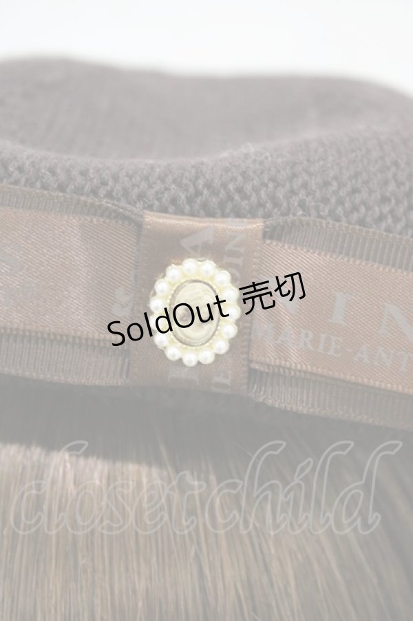 画像3: m petit by misako / NINA`SAMカメオベレー  ブラウン H-26-01-27-018-LO-AC-NS-ZH (3)