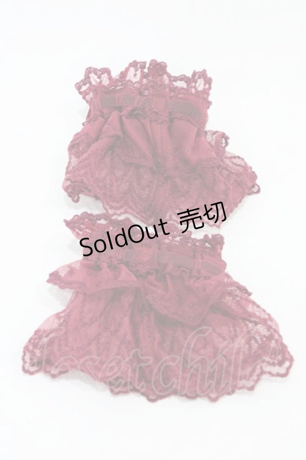 画像2: Angelic Pretty / Lady Ribbonお袖とめ  ワイン H-26-01-27-021-AP-ZA-NS-ZH (2)