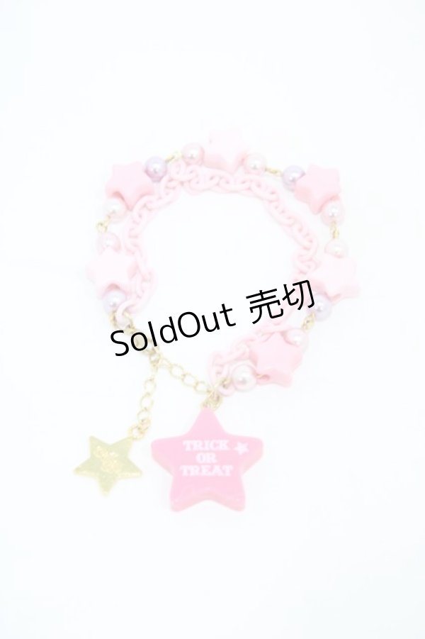 画像1: Angelic Pretty / Magical Starブレスレット  ピンク H-26-01-27-030-AP-AC-NS-ZH (1)