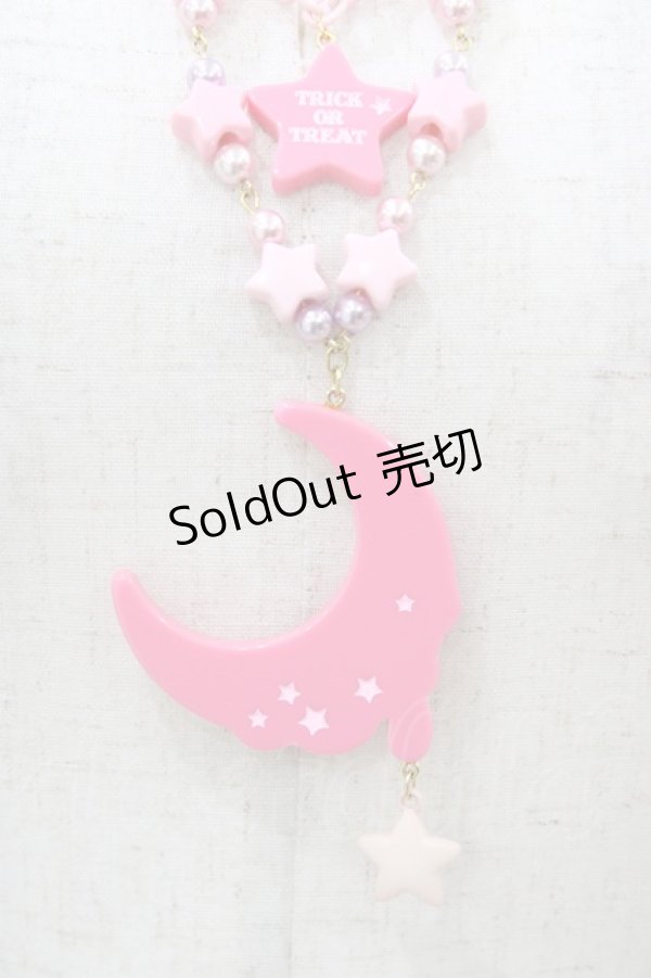 画像1: Angelic Pretty / Magical Moonネックレス  ピンク H-26-01-27-036-AP-AC-NS-ZH (1)