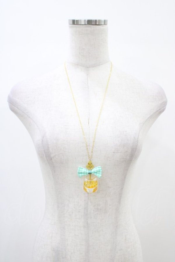 画像2: Amavel / ジャム瓶ネックレス  イエロー H-26-01-27-037-CA-AC-NS-ZH (2)