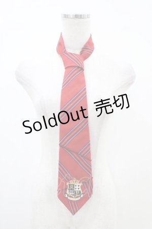 画像: Angelic Pretty / クラシカルレジメンネクタイ  ワイン H-26-01-27-039-AP-ZA-NS-ZH
