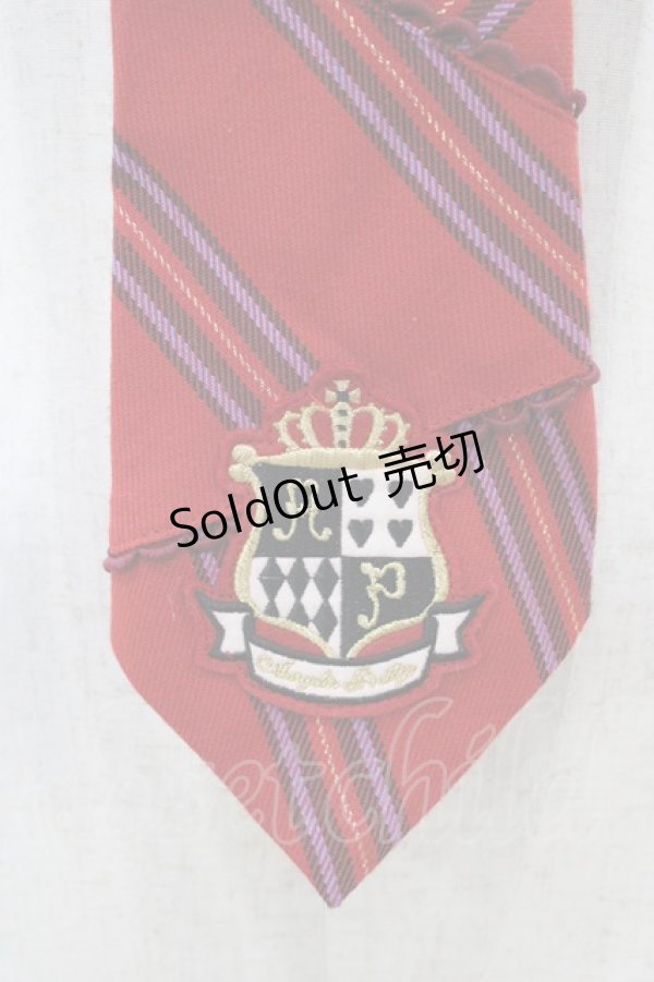 画像2: Angelic Pretty / クラシカルレジメンネクタイ  ワイン H-26-01-27-039-AP-ZA-NS-ZH (2)