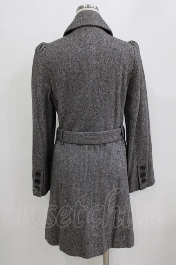 画像3: PEACE NOW / ベルト付コート  グレー H-26-01-28-023-PU-CO-KB-ZH (3)