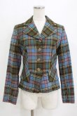 画像1: Emily Temple cute / タータンチェックジャケット  ブルー H-26-01-28-025-ET-JA-KB-ZH (1)