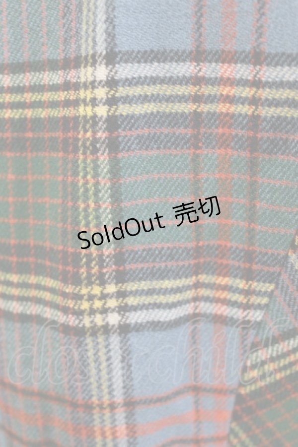 画像4: Emily Temple cute / タータンチェックジャケット  ブルー H-26-01-28-025-ET-JA-KB-ZH (4)