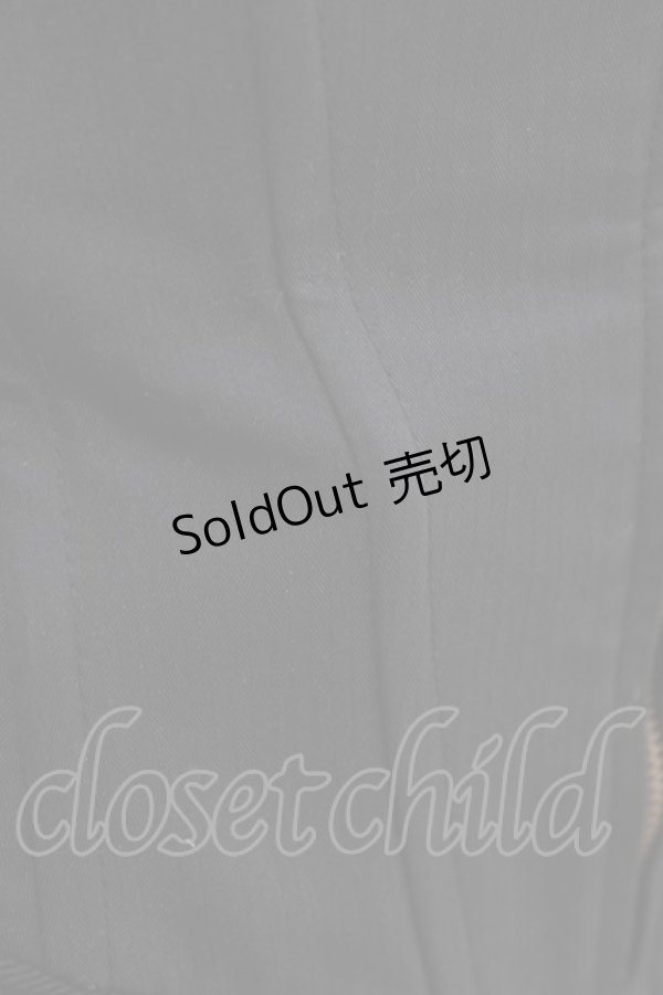 画像4: ATELIER BOZ / クラフティフリルコルセット  ブラック H-26-01-28-030-EL-TO-KB-ZH (4)