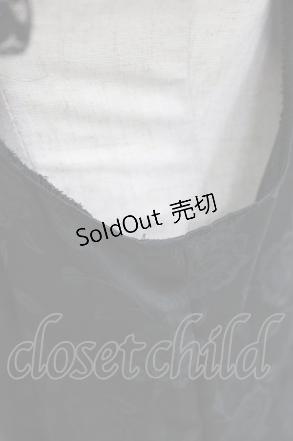 画像4: MARBLE / 別タイ付きヴィクトリアンフリルブラウス  黒 H-26-01-28-040-GO-BL-AK-ZH (4)