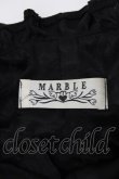 画像5: MARBLE / 別タイ付きヴィクトリアンフリルブラウス  黒 H-26-01-28-040-GO-BL-AK-ZH (5)