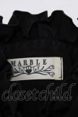 画像5: MARBLE / デコラティブタイ付き姫袖ブラウス  黒 H-26-01-28-043-GO-BL-AK-ZH (5)