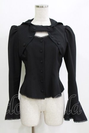 画像: MIHO MATSUDA / ブラウス・シルビイ S 黒 H-26-01-28-044-GO-BL-AK-ZH