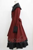 画像2: MIHO MATSUDA / ワンピース・ヴァルト S ボルドー×黒 H-26-01-28-005-GO-OP-AK-ZH (2)