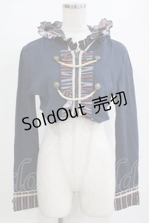 画像: PUTUMAYO / Midnight Paradeショートパーカー  ネイビー H-26-01-28-054-PT-TO-KB-ZH