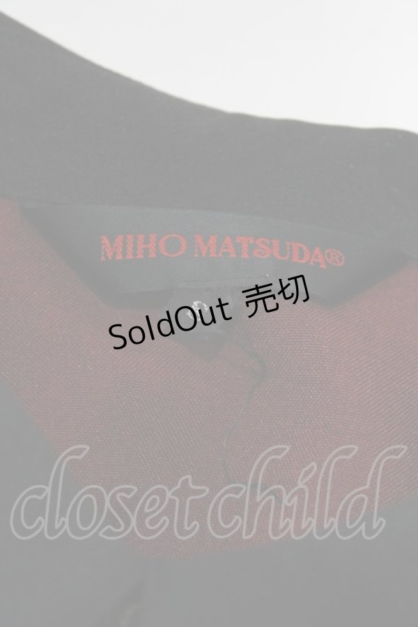 画像5: MIHO MATSUDA / ワンピース・ヴァルト S ボルドー×黒 H-26-01-28-005-GO-OP-AK-ZH (5)