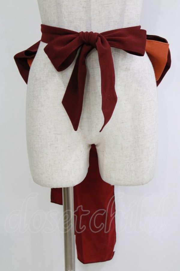 画像2: Ozz oneste / 和布付け帯【かくりよの宿飯/葵モデル】   H-26-01-28-060-OO-ZA-KB-ZH (2)