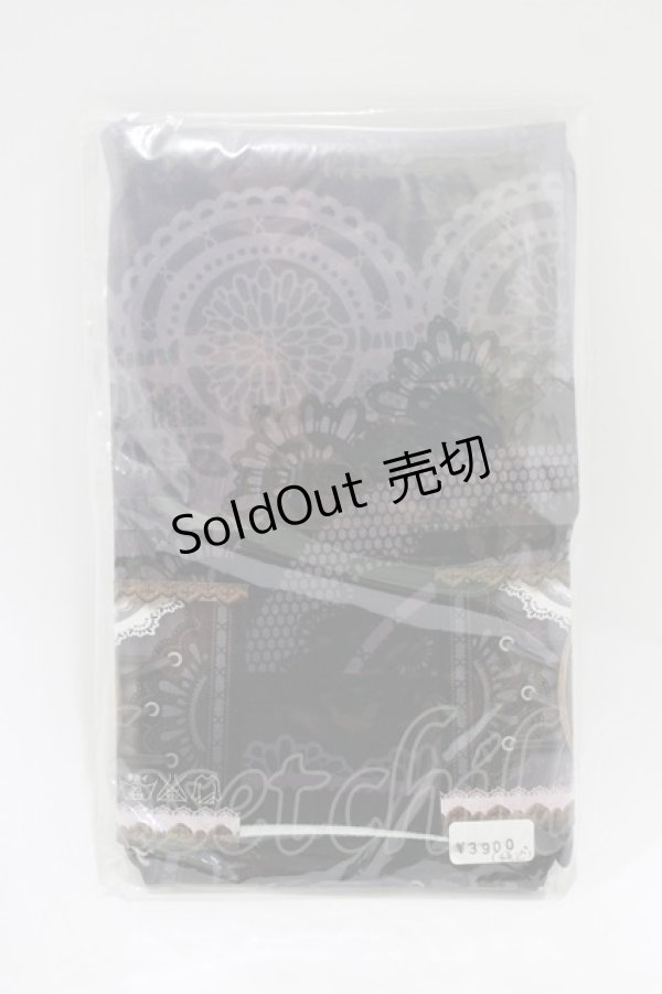 画像2: abilletage / corset tights【LACE】  グレイッシュパープル H-26-01-28-069-GO-ZA-KB-ZH (2)