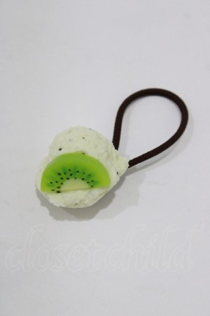 画像: Q-pot. / キウイアイスヘアゴム  キウイ H-26-01-28-071-QP-AC-KB-ZH