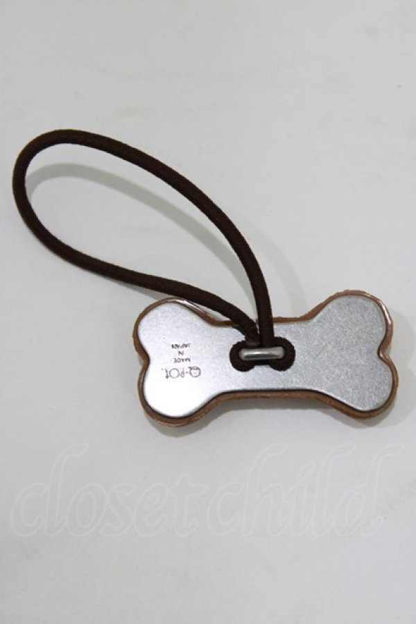 画像2: Q-pot. / ボーン・シュガークッキーヘアゴム   H-26-01-28-073-QP-AC-KB-ZH (2)