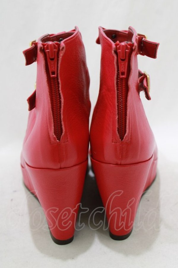 画像3: MILK / チェリーアンブーツ L レッド H-26-01-28-078-ML-SH-KB-ZH (3)