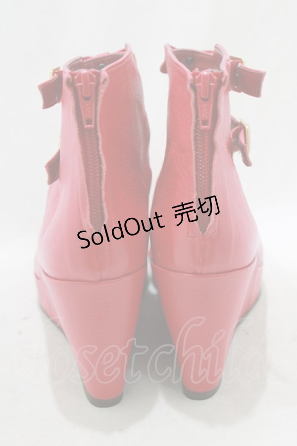 画像3: MILK / チェリーアンブーツ L レッド H-26-01-28-078-ML-SH-KB-ZH (3)