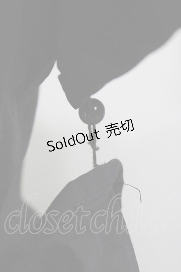 画像4: BPN / アーム付オーバーワンピース  ブラック H-26-01-28-010-GO-OP-KB-ZH (4)