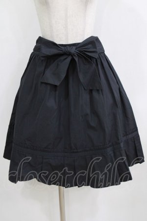 画像: Jane Marple / リボンタックスカート  ネイビー H-26-01-28-016-JM-SK-KB-ZH