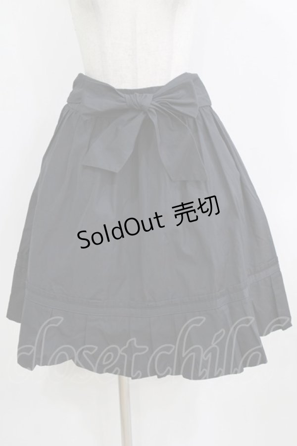 画像1: Jane Marple / リボンタックスカート  ネイビー H-26-01-28-016-JM-SK-KB-ZH (1)