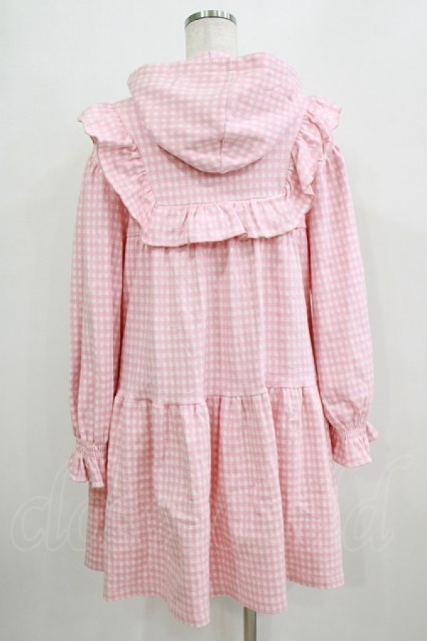 画像3: Candy Stripper / GOOD DAYS HOODIEワンピース  ピンク H-26-01-28-018-PU-OP-KB-ZH (3)