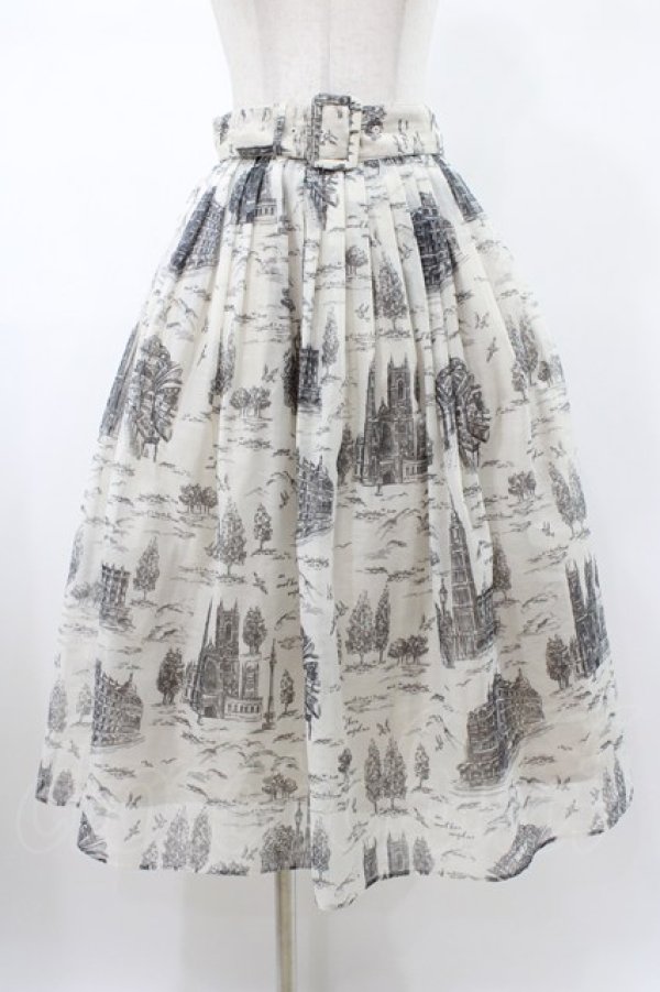 画像1: an another angelus / ブリティッシュトワル柄シアータックスカート Free BLACK H-26-01-29-034-CA-SK-NS-ZH (1)