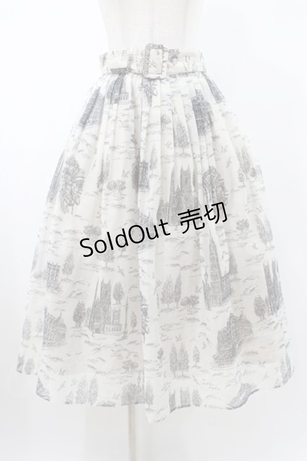 画像1: an another angelus / ブリティッシュトワル柄シアータックスカート Free BLACK H-26-01-29-034-CA-SK-NS-ZH (1)