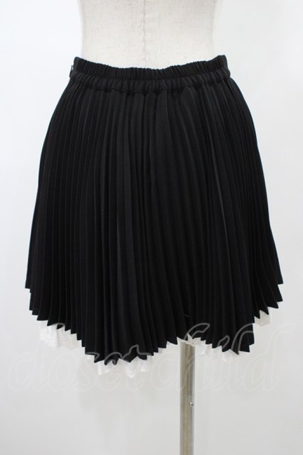 画像2: Me roir / アコーディオンプリーツラップスカート M ブラック H-26-01-29-037-0-SK-NS-ZH (2)