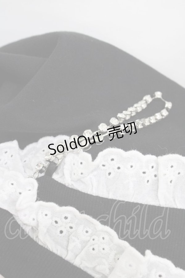 画像4: Ank Rouge / ネコちゃんオフショルプルオーバー M ブラック H-26-01-29-040-CA-TO-NS-ZH (4)