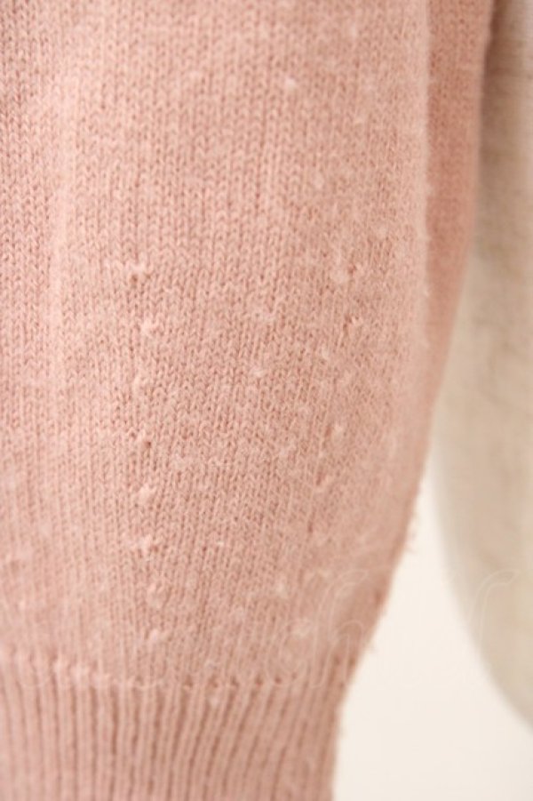 画像4: Amavel / ハートボタンカーディガン Free ピンク H-26-01-29-048-CA-TO-NS-ZH (4)