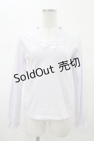 画像: Nile Perch / セーラーカラーカットソー Free ラベンダー H-26-01-29-050-LO-TO-NS-ZH