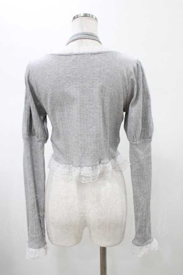 画像2: Ank Rouge / ハートのテレコ M グレー H-26-01-29-051-CA-TO-NS-ZH (2)