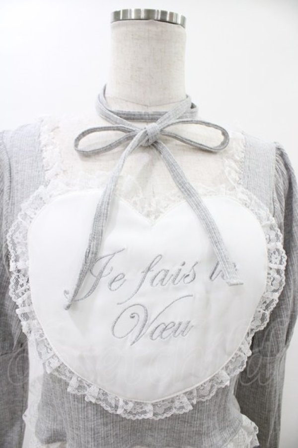 画像3: Ank Rouge / ハートのテレコ M グレー H-26-01-29-051-CA-TO-NS-ZH (3)