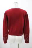 画像2: Amavel / ニットカーディガン Free レッド H-26-01-29-053-CA-TO-NS-ZH (2)
