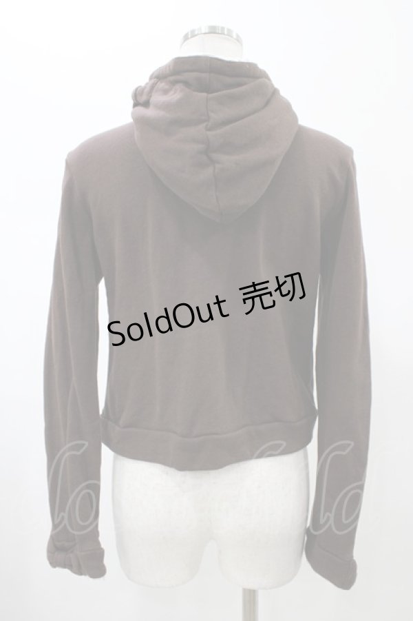 画像2: Angelic Pretty / ふんわりリボン刺繍パーカ Free ブラウン H-26-01-29-056-AP-TO-NS-ZH (2)